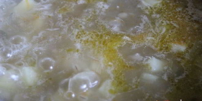 Рецепт белого рыбного рассольника