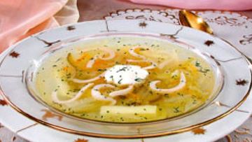 Рецепт Рассольника домашнего с кальмарами