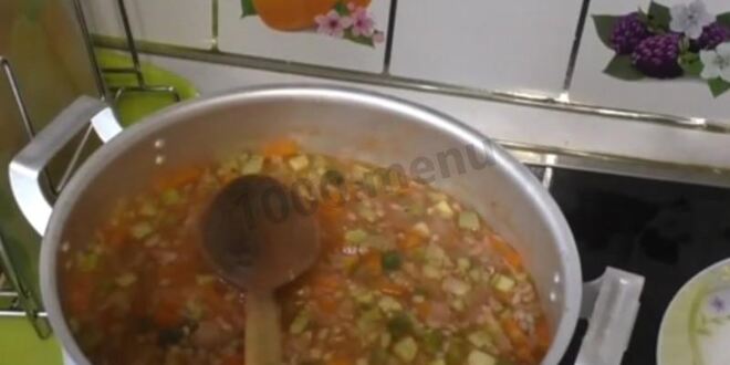 Рецепт рассольника из свежих огурцов с перловкой