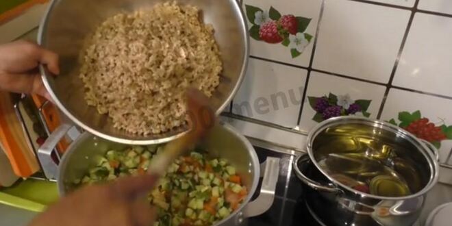 Рецепт рассольника из свежих огурцов с перловкой