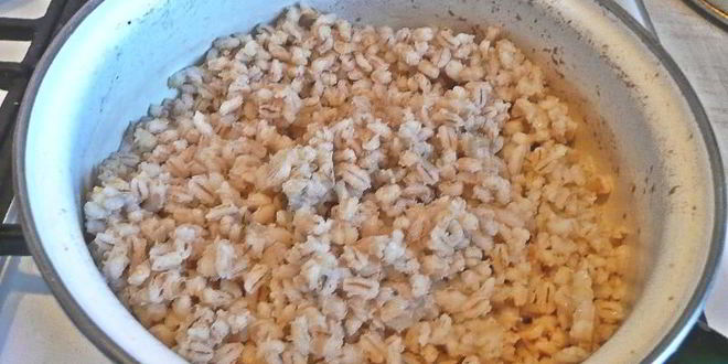 Рецепт рассольника ленинградского с мясом перловкой и огурцами