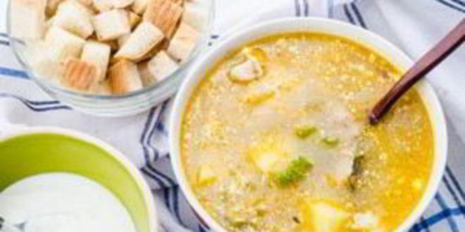 Рецепт рассольника на курином бульоне