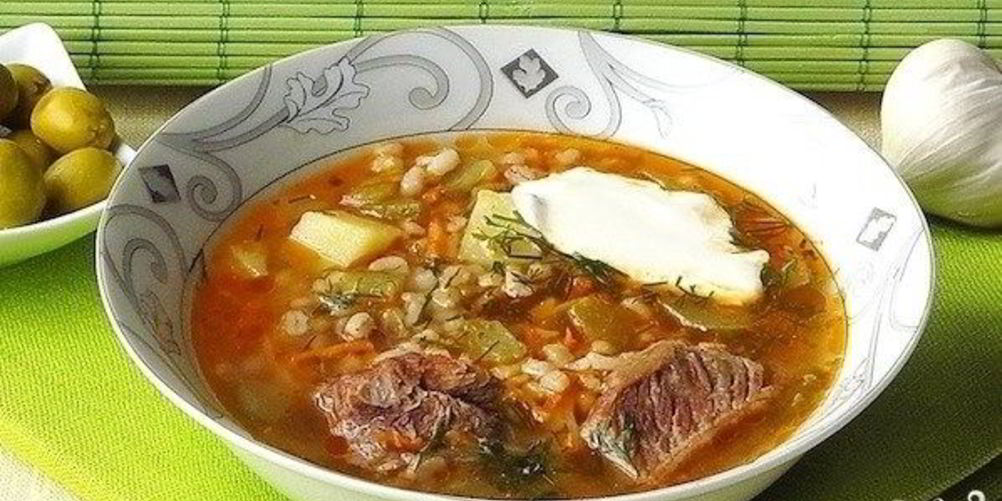 Как приготовить рассольник с фасолью