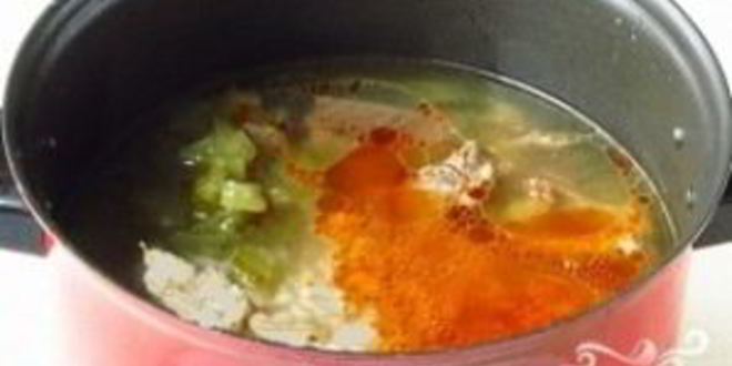 Рецепт рассольника с фасолью