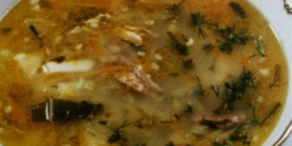 Как приготовить рассольник с говяжьей грудинкой