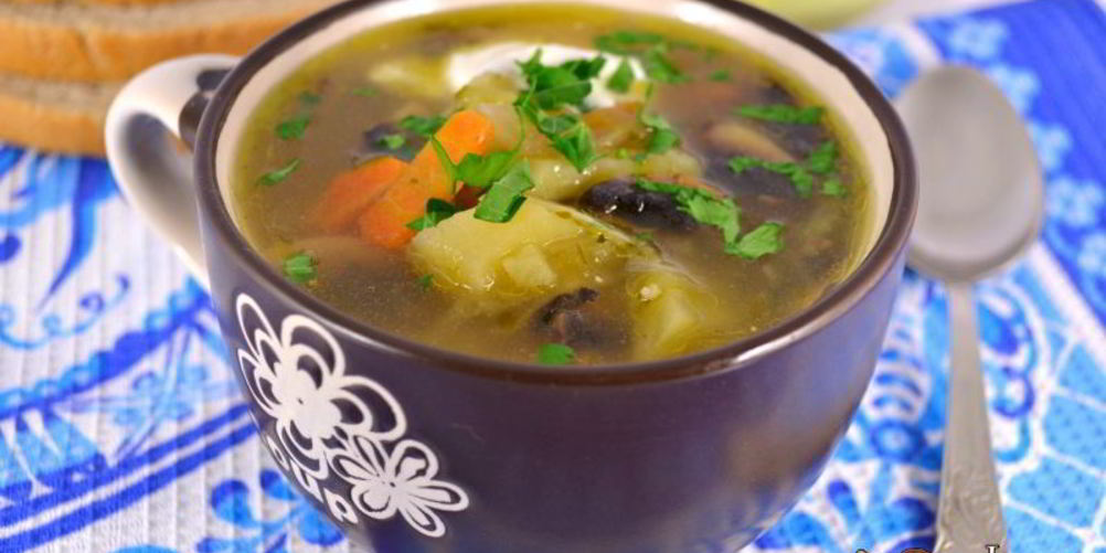 Как приготовить рассольник с грибами и овсянкой в мультиварке