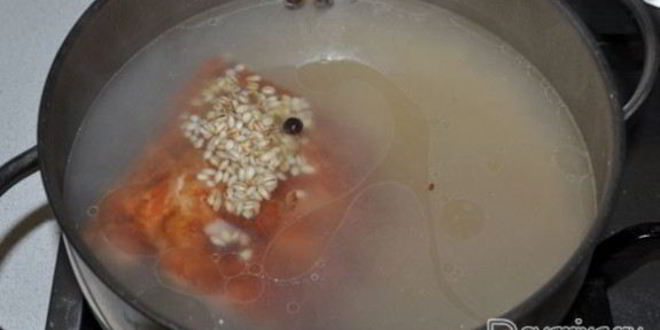 Рецепт рассольника с копченостями