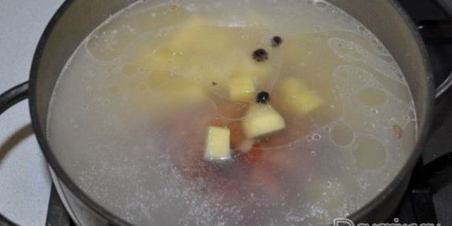 Рецепт рассольника с копченостями