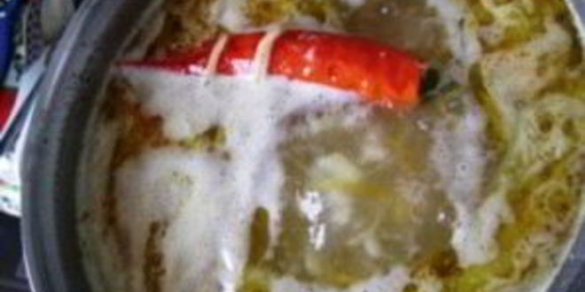 Рецепт рассольника с курицей