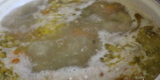 Рецепт рассольника с многозерновыми хлопьями