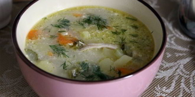 Рецепт рассольника с многозерновыми хлопьями