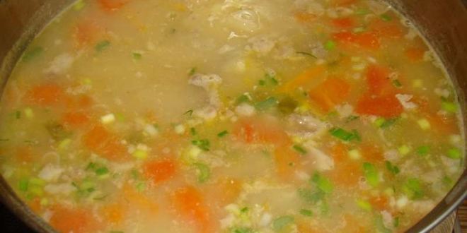 Рецепт рассольника с мясом