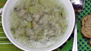 Рецепт Рассольника с перловкой и куриными сердечками