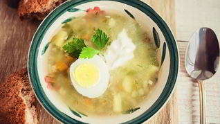 Рецепт Рассольника с перловкой