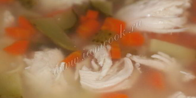 Рецепт рассольника с рисом и куриной грудкой