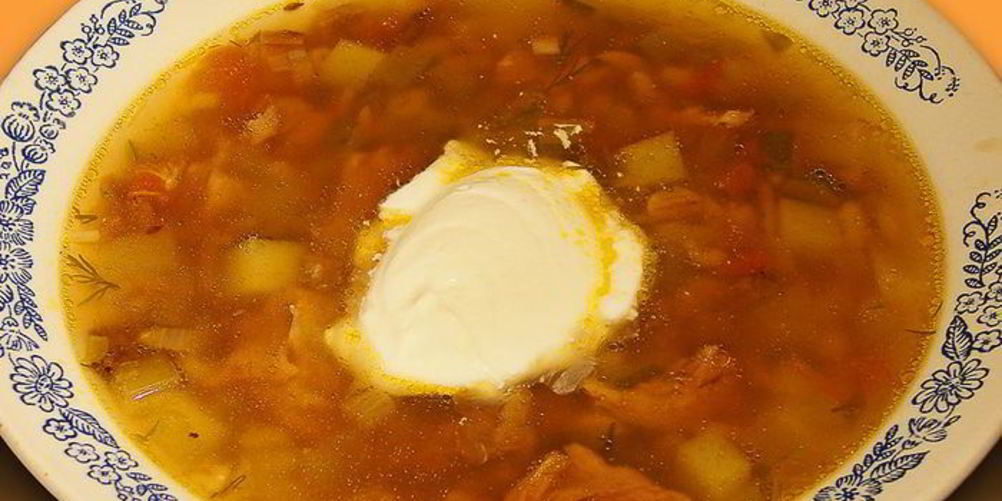 Как приготовить рассольник с телятиной и сушеными грибами