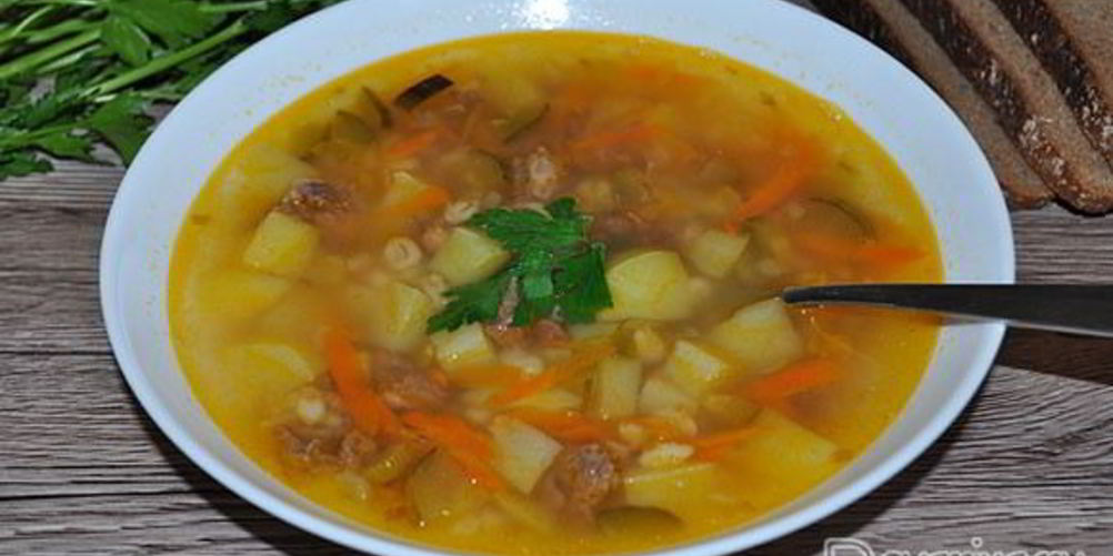 Как приготовить рассольник с тушенкой