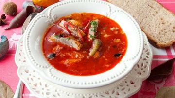 Рецепт Рассольника со свининой и перловкой