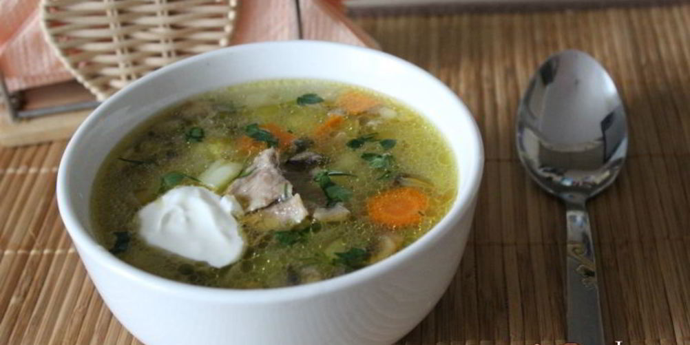 Как приготовить вкуснейший рассольник с шампиньонами на говяжьем бульоне