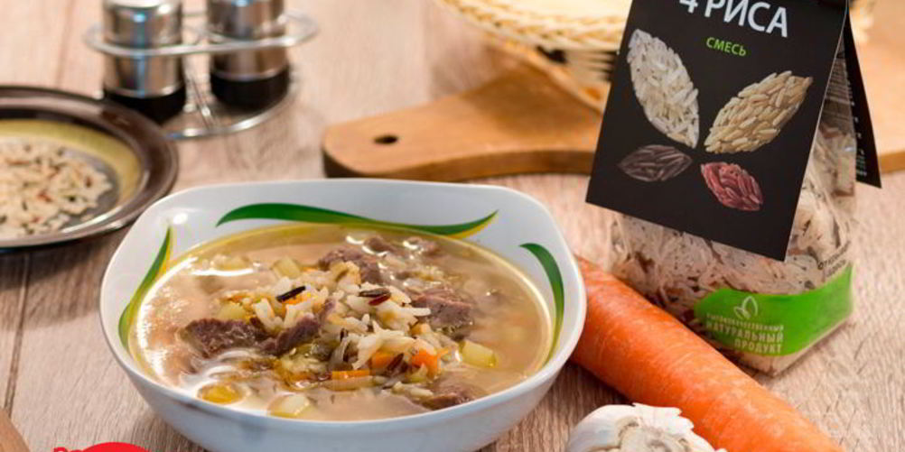 Как приготовить рисовый суп с говядиной