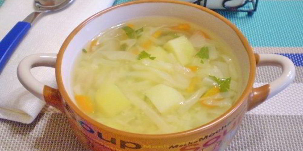 Как приготовить диетические щи из свежей капусты