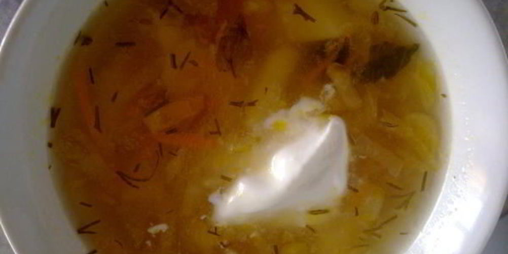 Как приготовить кислые щи с говяжьем сердцем