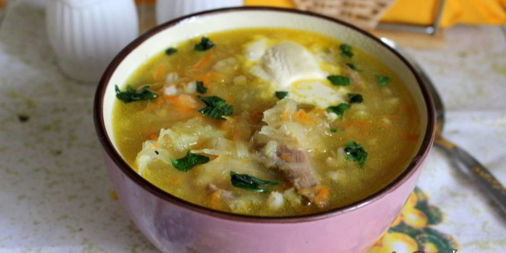 Как приготовить кислые щи с перловкой