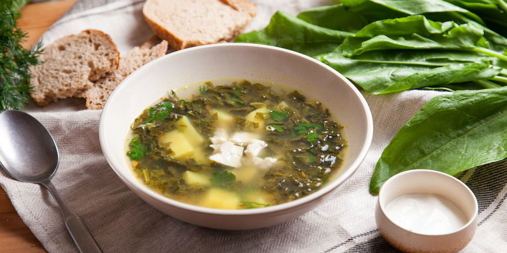 Как приготовить классические щи из молодого щавеля