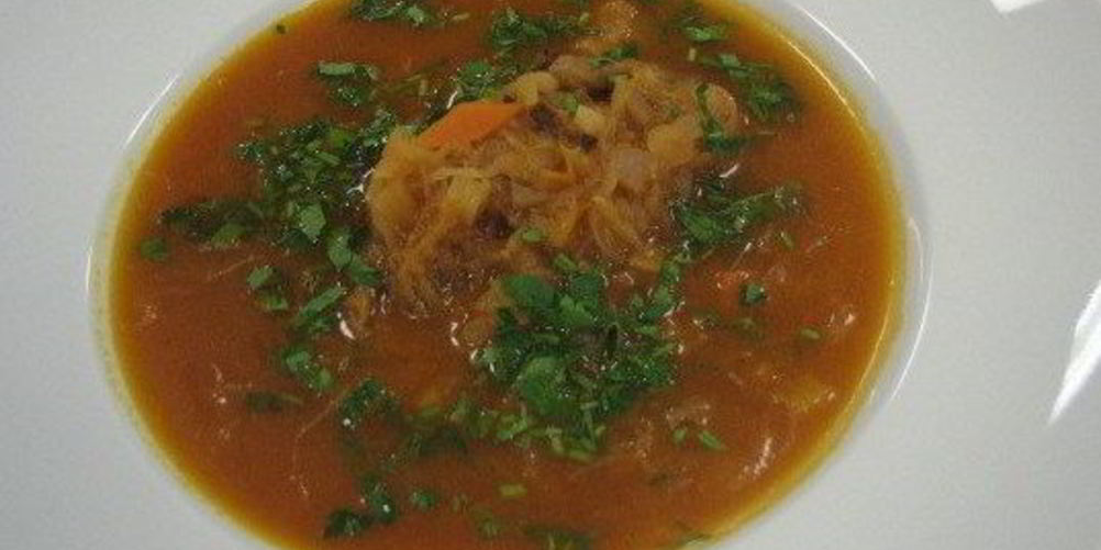 Как приготовить постные щи из квашеной капусты с белыми грибами