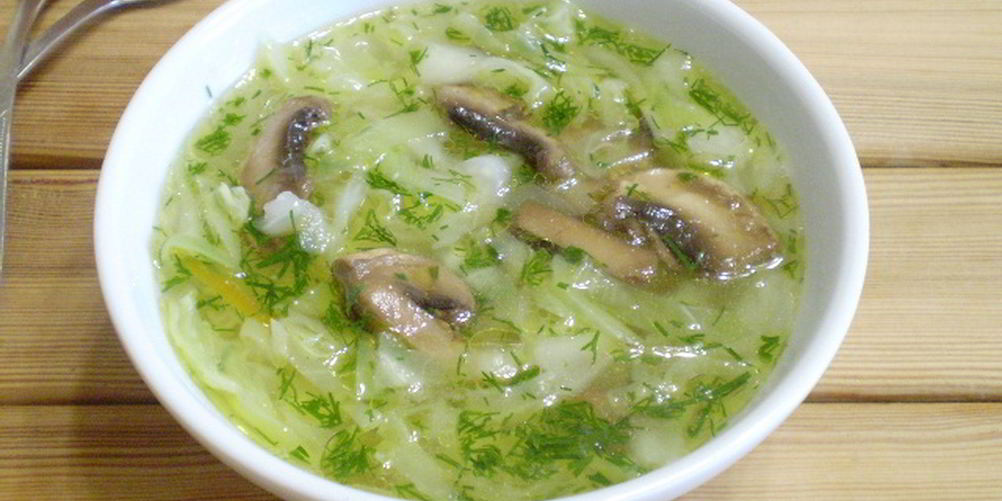 Как приготовить постные щи из свежей капусты