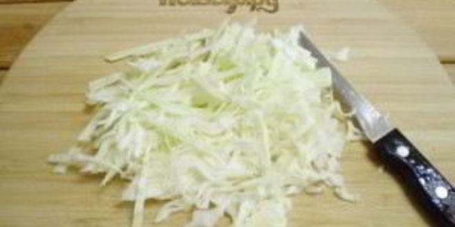 Рецепт постных щей из свежей капусты