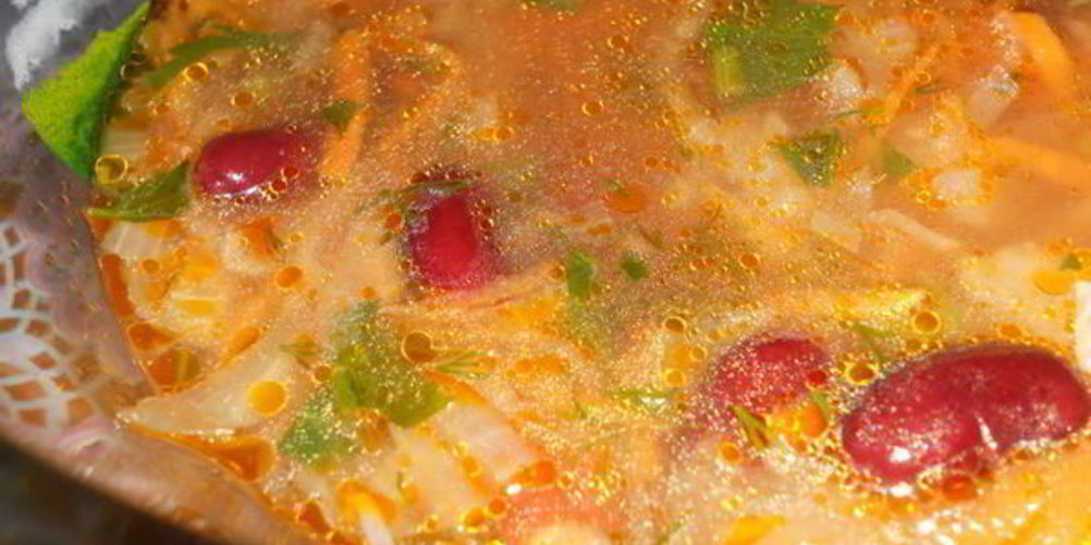 Как приготовить постные щи с фасолью