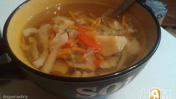 Рецепт Постных щей с грибами