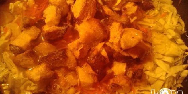 Рецепт постных щей с грибами