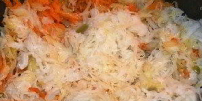 Рецепт постных щей