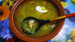 Рецепт Щей из кислой квашеной капусты с грибами