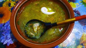 Рецепт Щей из кислой квашеной капусты с грибами