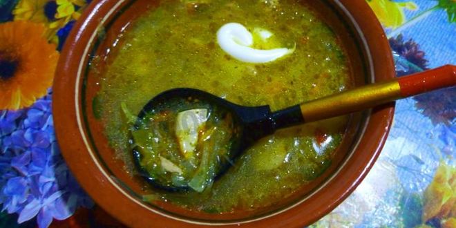 Рецепт щей из кислой квашеной капусты с грибами