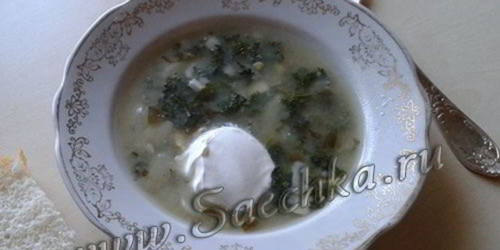 Как приготовить щи из крапивы