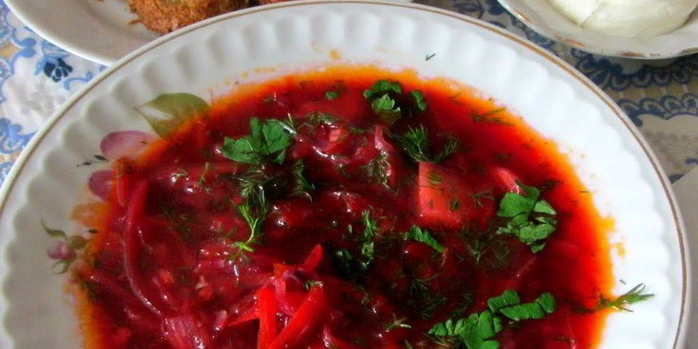 Как приготовить щи из красной капусты