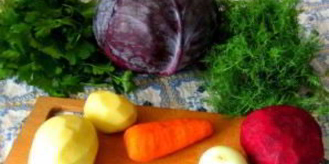 Рецепт щей из красной капусты