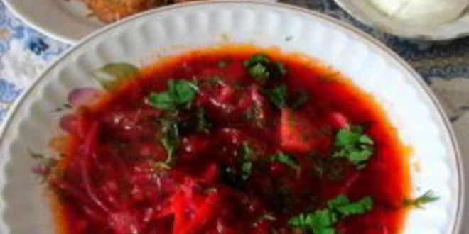 Рецепт щей из красной капусты