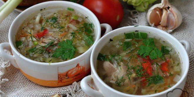 Рецепт щей из курицы со свежей капустой