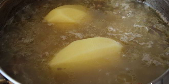 Рецепт щей из квашенной капусты с болгарским перцем