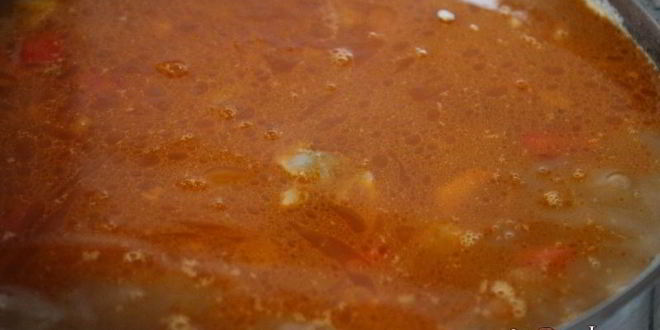 Рецепт щей из квашенной капусты с болгарским перцем