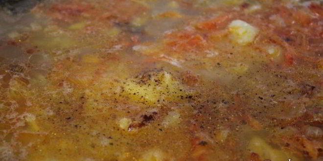 Рецепт щей из квашенной капусты с грибами и перловкой