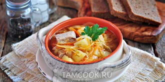 Рецепт щей из квашеной капусты с говядиной