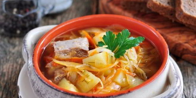 Рецепт щей из квашеной капусты с говядиной