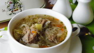 Рецепт Щей из квашеной капусты