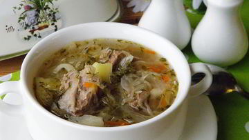 Рецепт Щей из квашеной капусты